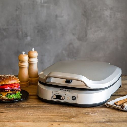 Rommelsbacher PC1800 Pam pancake pan (silver, 1,800 W)