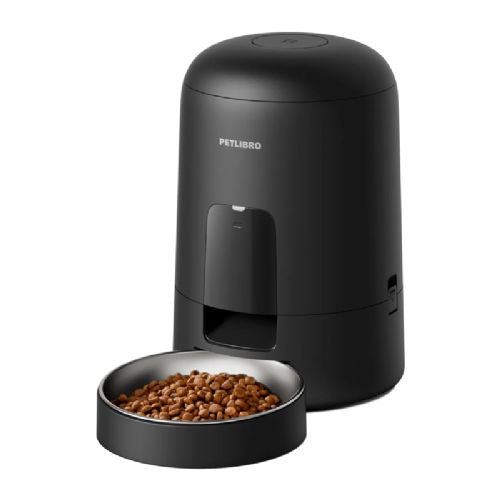 Petlibro Air Smart food dispenser, black, 2 l, automatic feeding, airtight design, battery powered, up to 6 meals/day