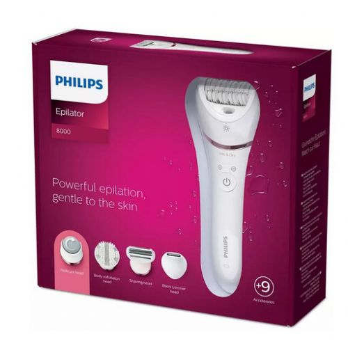 Philips BRE740/10 epilator, for wet and dry use