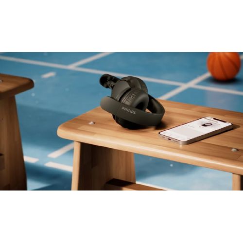 Philips TAH4000BK/00 wireless headphones, Bluetooth 6.0, 32 mm, up to 70 hours of playback, Dynamic Bass, black