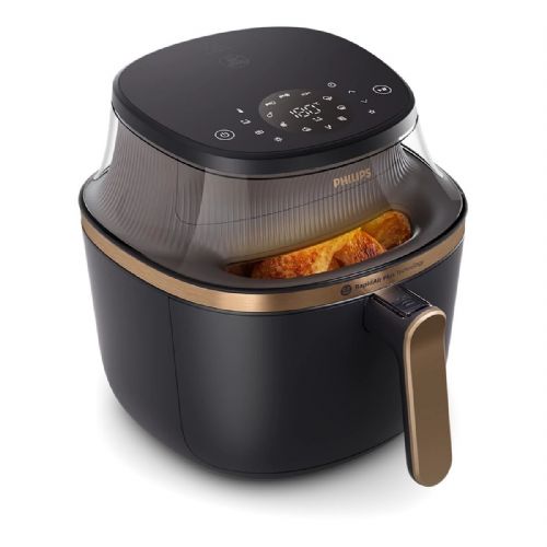 Philips Airfryer 3000 Series NA332/00 hot air fryer, 6.2 l, RapidAir Plus, 1700 W, window for monitoring cooking, black