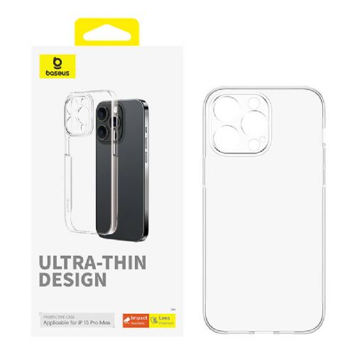 iPhone 15 ProMax Baseus OS-Lucent Series Case (Transparent)
