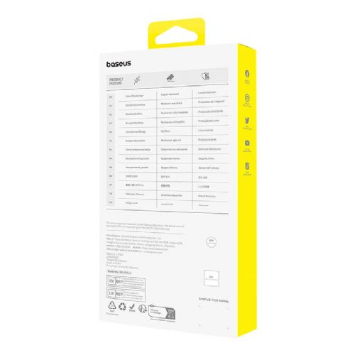 iPhone 15 ProMax Baseus OS-Lucent Series Case (Transparent)