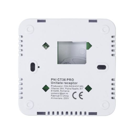 Smart thermostat PNI CT36 PRO, WiFi 2.4 GHz, TuyaSmart, winter-summer mode - open packaging