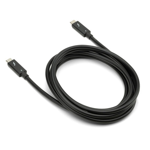 NewerTech Thunderbolt 4 USB-C data cable (100W PD, 40 Gbit/s, 2 m, black)