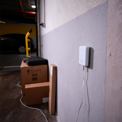 Shelly Flood Gen 4 data cable white, 2 m, extendable up to 150 m, water detection along the entire length