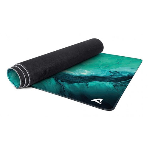 Podloga za miško Sharkoon Skiller SGP40 D10, turkizna/modra