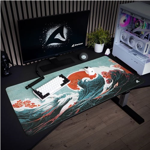 Podloga za miško Sharkoon Skiller SGP40 D2, večbarvna