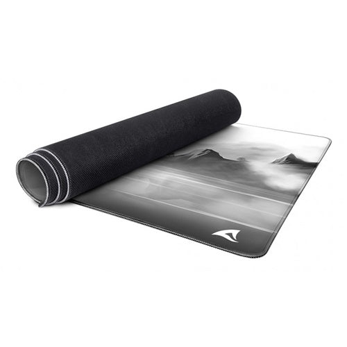 Podloga za miško Sharkoon Skiller SGP40 D9, bela/črna