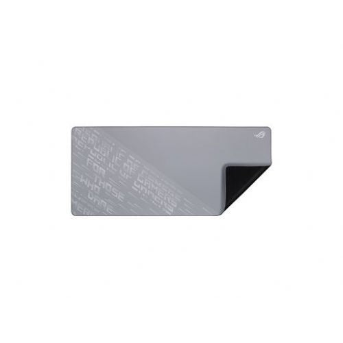 Podloga za miško Asus ROG Scabbard II XXL, vodoodbojna površina, nedrseča spodnja stran, prešiti robovi, tkanina in naravna guma