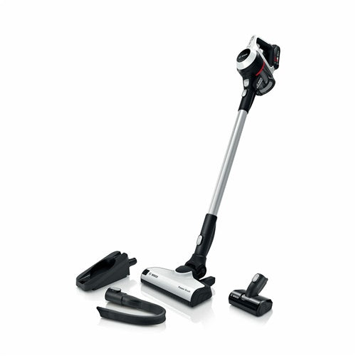 Bosch Serie 6 BKS611MTB Upright Vacuum Cleaner, Black and White
