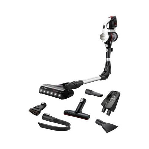 Pokončni sesalnik Bosch Unlimited 7 BSS711W, bela/črna