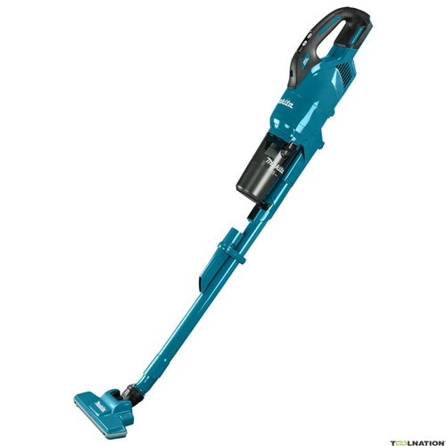 Pokončni sesalnik Makita DCL286FZ, brez baterije in polnilca, modra