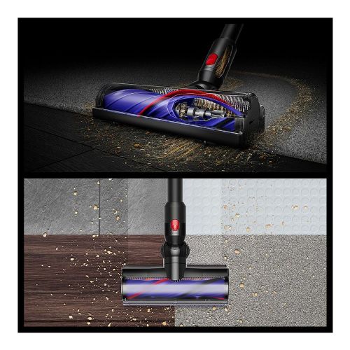 Dyson V8 Cyclone bagless upright vacuum cleaner, lithium-ion battery, up to 60 min of operation, for all floor types, cyclonic technology