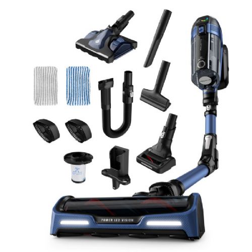 Pokončni sesalnik Rowenta X-Force Flex 14.60 Aqua RH99C0, črna/modra