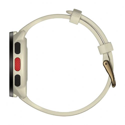 Pametna ura Polar Pacer Pro GPS, merilnik srčnega utripa, barva bela/rdeča, Corning Gorilla Glass, vodoodporna 50 m