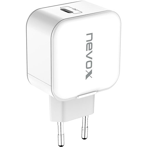 Nevox USB PD charger, type C, 20 W, white