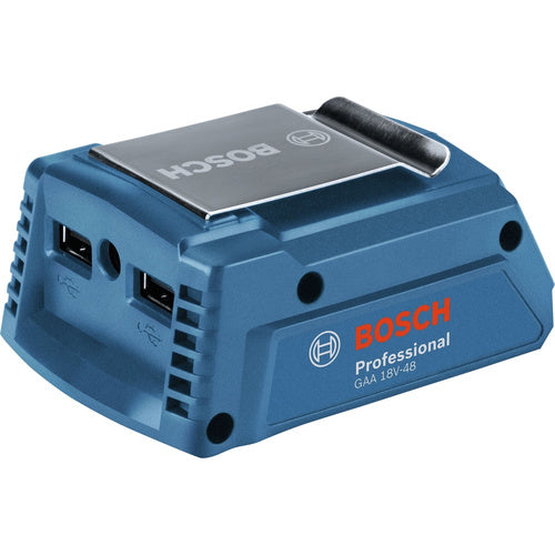 Bosch GAA 18V-48 Professional battery charger, 2x USB-A, 5V/2.4A, for mobile devices and heated clothing, battery not included