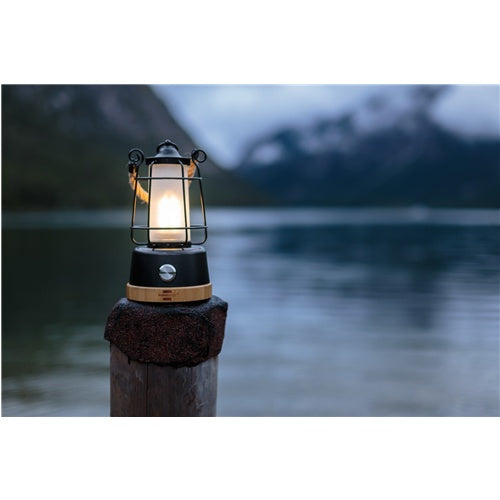Brennenstuhl CAL 1 AC rechargeable camping lamp (black/wooden)