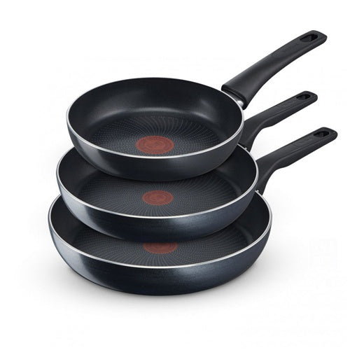 Tefal Generous Cook pan set, 2-piece, diameter 28 cm and 20 cm, non-stick titanium coating, for all types of stoves, dishwasher safe