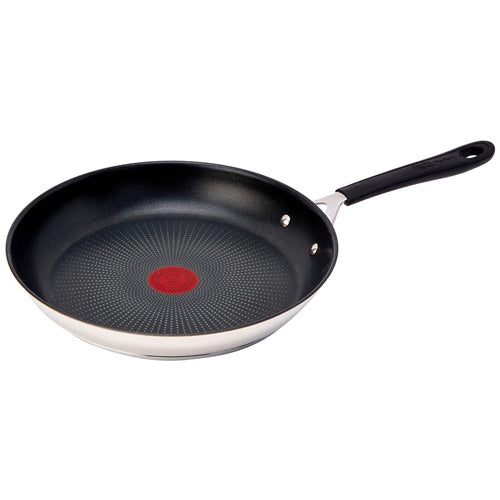 Tefal Jamie Oliver Cook Smart frying pan, stainless steel, Ø 20 cm, non-stick coating, suitable for induction