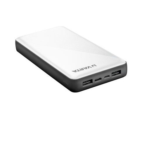 Power bank Varta Energy 20000 20,000 mAh, 3x USB (LED indicator, lithium-polymer, protection, white/black)