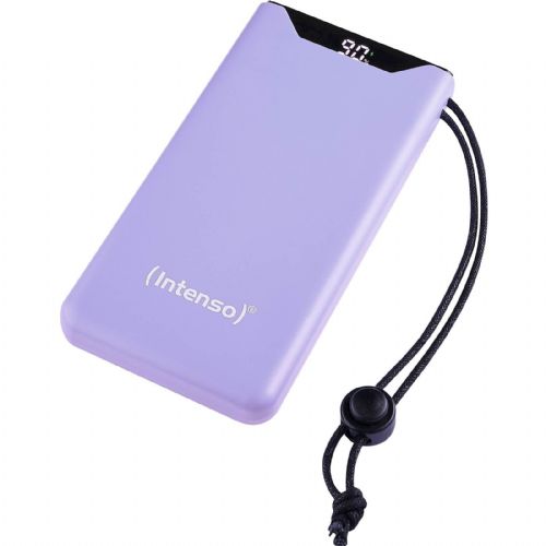 Power bank Intenso F10000 10,000 mAh, fast charging, USB-C/USB-A, PD 3.0, purple
