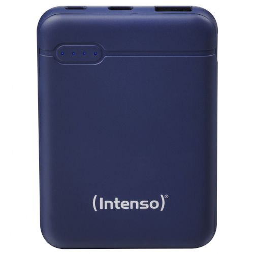 Power bank Intenso XS5000 5000 mAh, blue, USB-C/micro USB, 2 outputs, Li-polymer