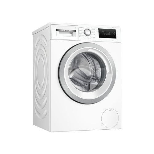 Pralno-sušilni stroj Bosch WAN28127 Serija 4, 8 kg, 1400 vrt/min, energijski razred A, bela/srebrna