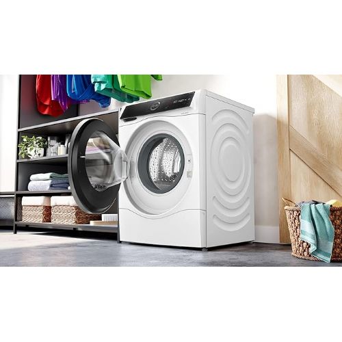 Pralno-sušilni stroj Bosch WNC244070, Serija 8, Home Connect, 9 kg + 6 kg, 59,8 x 84,8 x 59 cm, bela