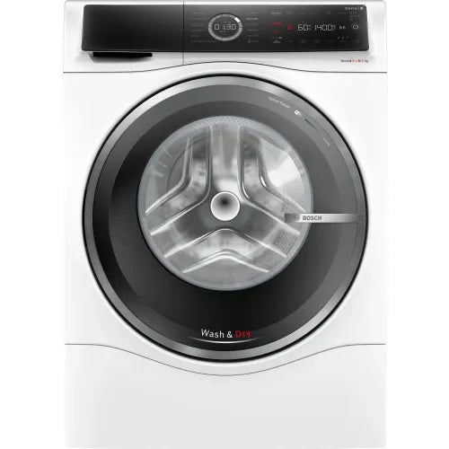 Pralno-sušilni stroj Bosch WNC244070, Serija 8, Home Connect, 9 kg + 6 kg, 59,8 x 84,8 x 59 cm, bela