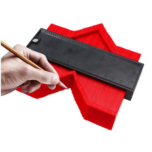 Shape tracing template 12cm PVC