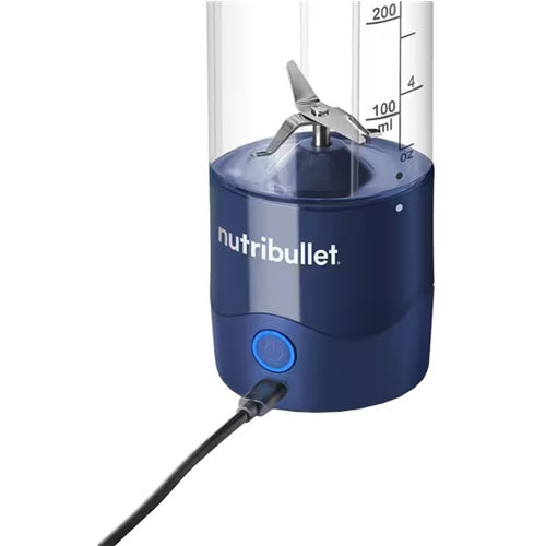 Nutribullet portable blender NBP003NBL, for 0.47 L, battery-operated, blue