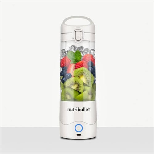 Nutribullet NBP003W portable blender, for 0.47 L, battery-operated, white