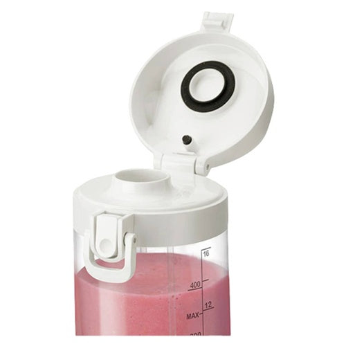 Nutribullet NBP003W portable blender, for 0.47 L, battery-operated, white