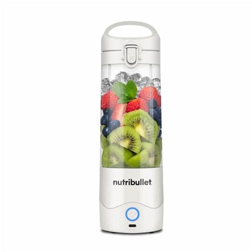 Nutribullet NBP003W portable blender, for 0.47 L, battery-operated, white