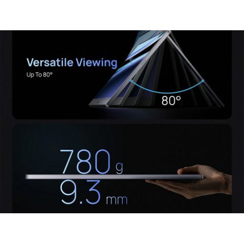Portable monitor 16.1'' (41 cm) QHD IPS 180Hz, mHDMI, USB-C, speakers, case, ARZOPA Z3FC
