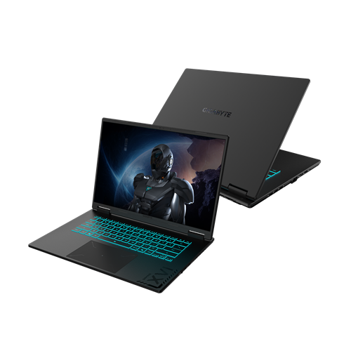 Prenosnik Gigabyte GAMING A16 3WHK3DE894SH Ryzen 7 260/40,6cm (16")/165Hz/1920 x 1200/IPS/16GB/SSD 1 TB NVMe/GeForce RTX 5070/DE/W11Home, črna