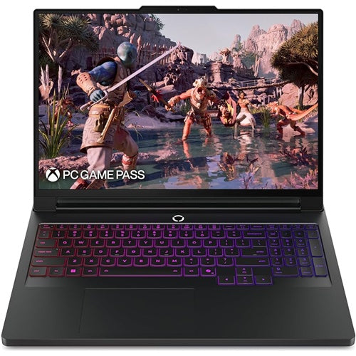 Laptop Lenovo Legion Pro 5 Intel Core Ultra 9 275HX 40.6 cm (16") WQXGA OLED 32GB 1TB RTX 5070 Ti W11H eclipse black 2Y