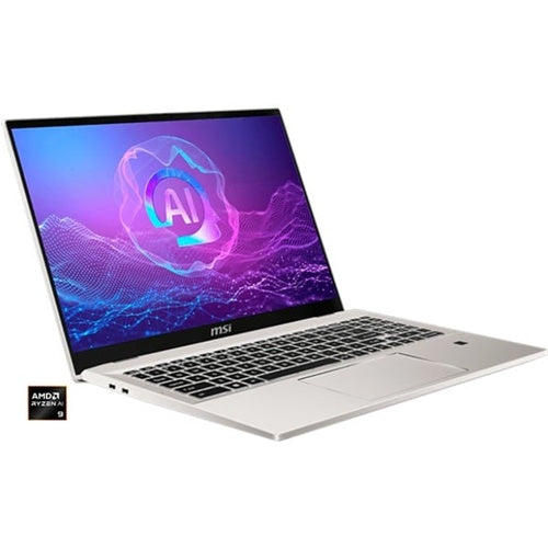Prenosnik MSI Prestige A16 AI+ (A3HMG-036), Ryzen AI 9 365/32 GB/SSD 1 TB NVMe/40,6 cm (16"), 2560 x 1600/Radeon 880M/DE/W11Home, srebrne barve