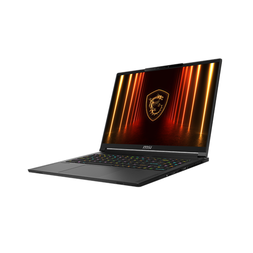 Prenosnik MSI Stealth A16 AI+ A3XWIG-043 AMD Ryzen AI 9 HX 370/32 GB/SSD 2 TB NVMe/40,6cm (16") 2560 x 1600/NVIDIA GeForce RTX 5080/DE/W11Home, črna