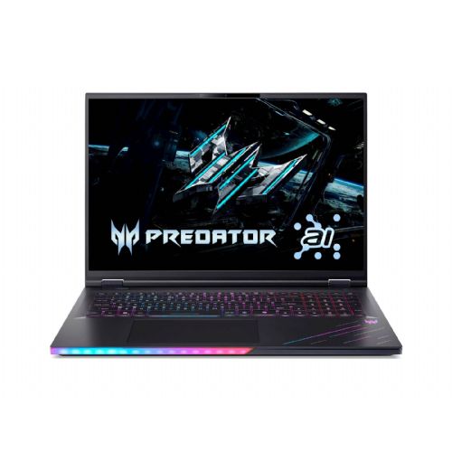 Prenosnik Acer PH18-73-90M8, Intel Ultra 9-275HX/64 GB/SSD 1 TB NVMe/45,72 cm (18"), WQUXGA, 120 Hz/RTX 5090/Win11Pro, črn (NH.QVWEX.005)