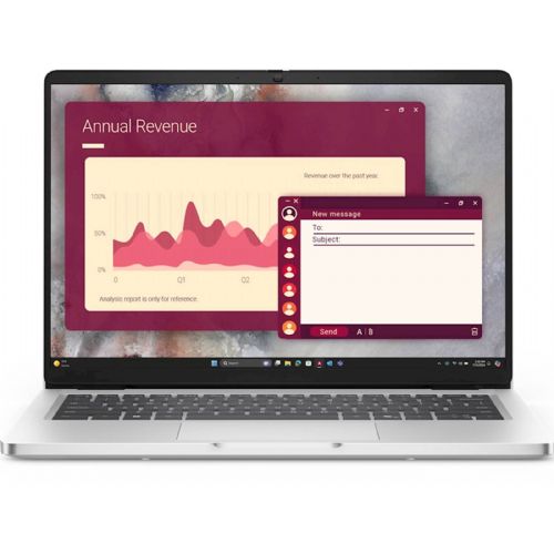 Prenosnik DELL Pro 14 (PC14250) Ultra 7-255U/32GB/SSD 512GB NVMe/35,5 cm (14,0'') FHD+ 300niti/UMA/Win11Pro BTO108_PC14250_EMEA