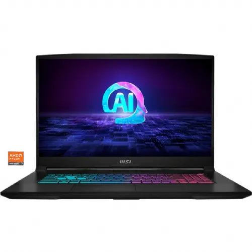 Prenosnik MSI Katana A17 AI B8VF-866, Ryzen 7 8845HS/16GB/SSD 1TB NVMe/43.9cm (17.3") FHD/RTX 4060/DE/W11Home, črna (0017LN-866?)