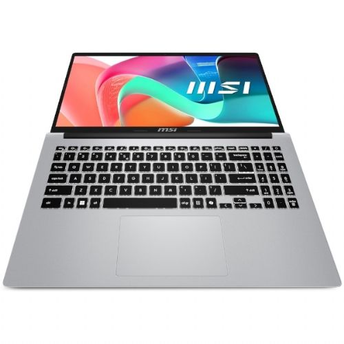 Prenosnik MSI Modern 15 F1MG-652XHR Intel Core 7 / 16GB / 512GB SSD / 15.6" FHD IPS-level / Intel Graphics / Windows 11 Home / srebrni