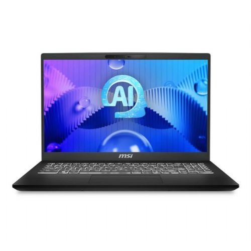 Prenosnik MSI Modern 15 H AI C1MG Intel Core Ultra 7 / 32GB / 1TB SSD / 15.6" FHD / Windows 11 Pro (črn)