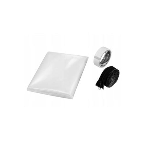 Dust-proof ZIP door cover 120x220 cm with reusable zipper 184511226