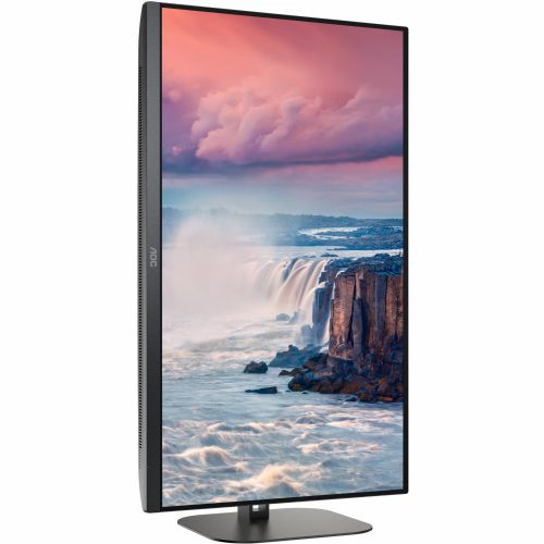 Monitor AOC Value-line Q27V5N/BK 68,6 cm (27"), 2560x1440 (QHD), VA, 300 cd/m2, 16:9 QHD VA 1ms 75Hz HDMI DP zvočnik črn