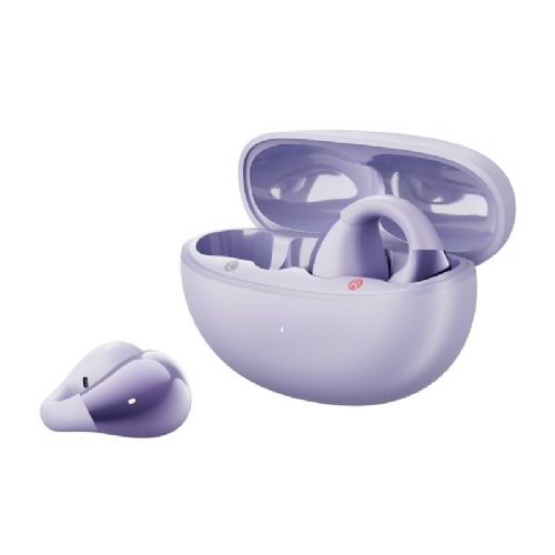 Slušalke QCY Crossky Clip T33 (vijolične)