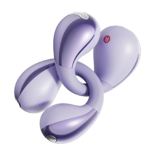 Slušalke QCY Crossky Clip T33 (vijolične)